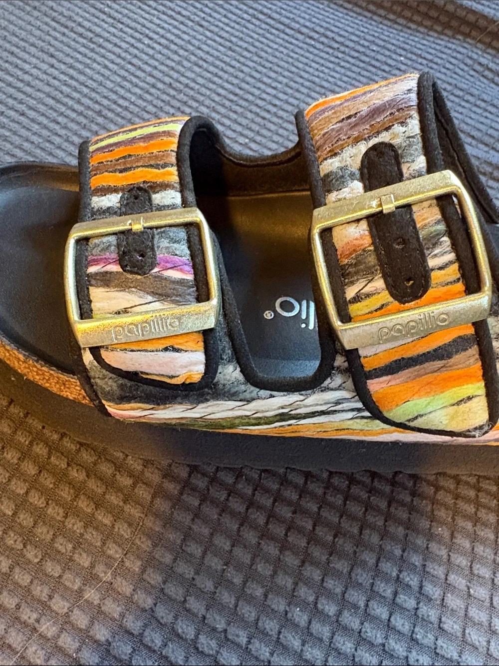 Birkenstock Papillio Arizona Flex Platform textil. Excellent condition - Picture 4 of 6